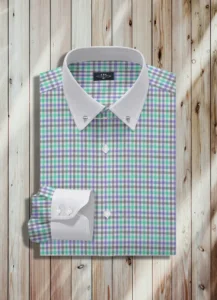 Herringbone Dress Shirt, Men Dress Shirt, Dress Shirt,100% Cotton