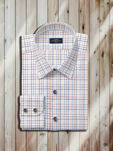 Multi Color Weave Twill Dress Shirt, Men Dress Shirt, Bespoke Shirts