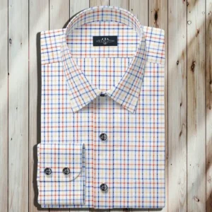 Multi Color Weave Twill Dress Shirt, Men Dress Shirt, Bespoke Shirts
