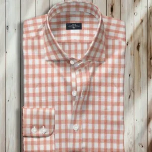 men's peach dress shirt on 50% off