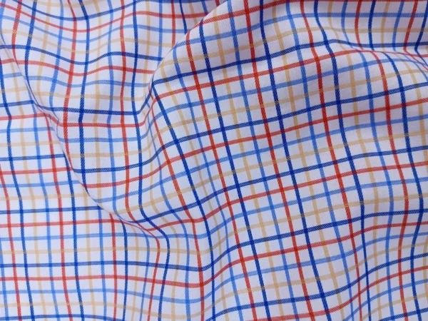 Multi Color Weave Twill fabric,100% cotton fabric, Wrinkle free fabric